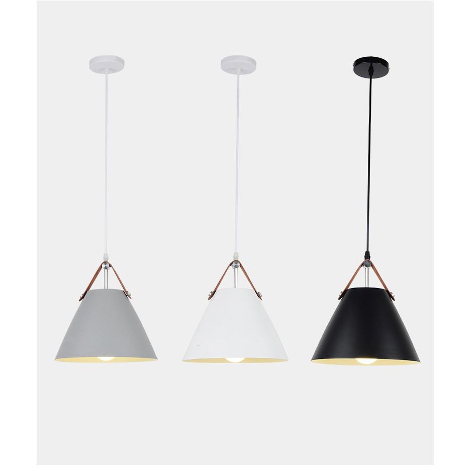Bộ 3 đèn thả 3 màu trang trí bàn ăn, phòng khách TRUNDER cao cấp kèm bóng LED chuyên dụng