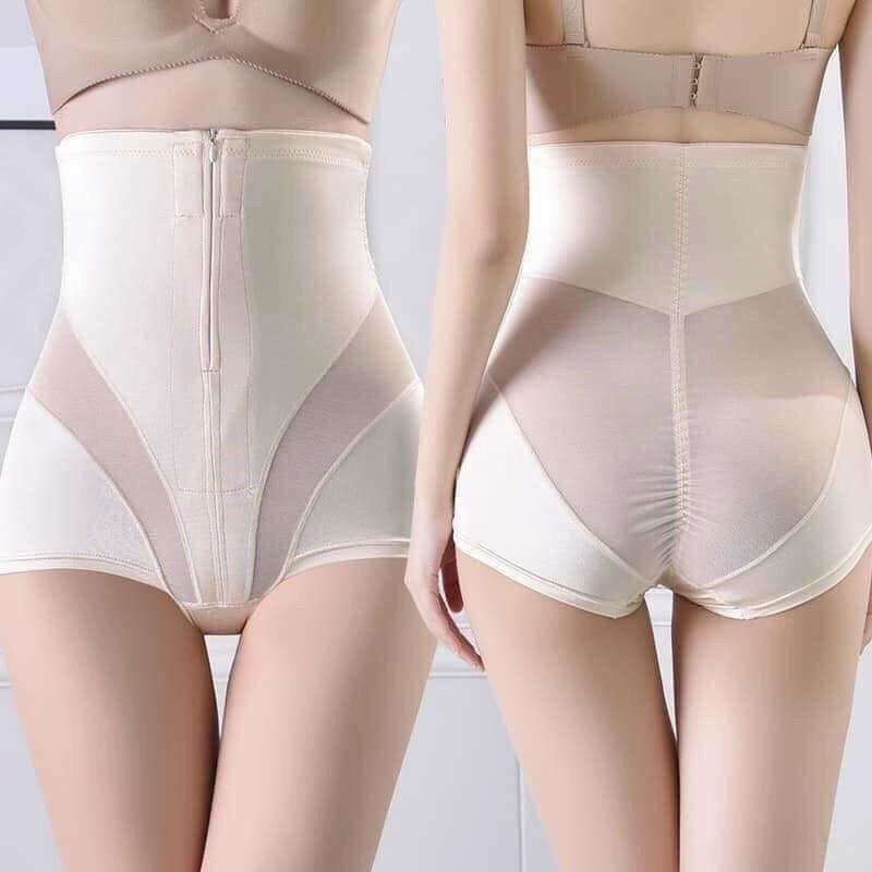 Quần gen lụa kéo khóa cao cấp - QGLUAKHOA