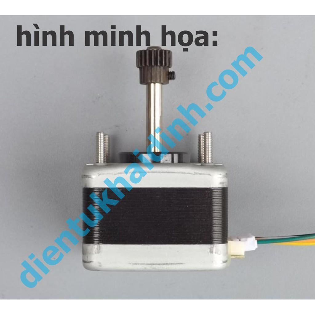 Bánh răng kim loại 0.5 đầu trục 20 răng lỗ 3mm/3.17mm/4mm/5mm kde4559