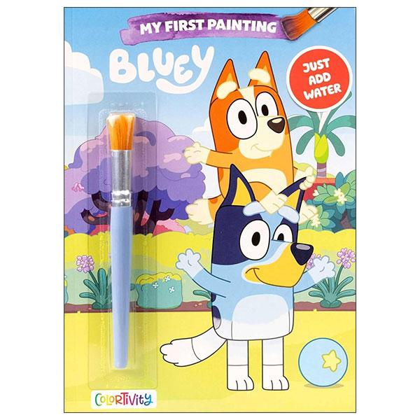 Sách ngoại văn: My First Painting - Bluey Colortivity