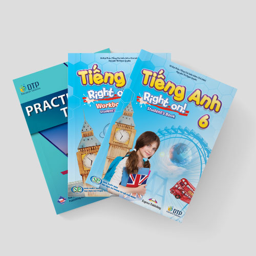 Tiếng Anh 6 Right On pack (Student's book, Workbook, Practice Tests)