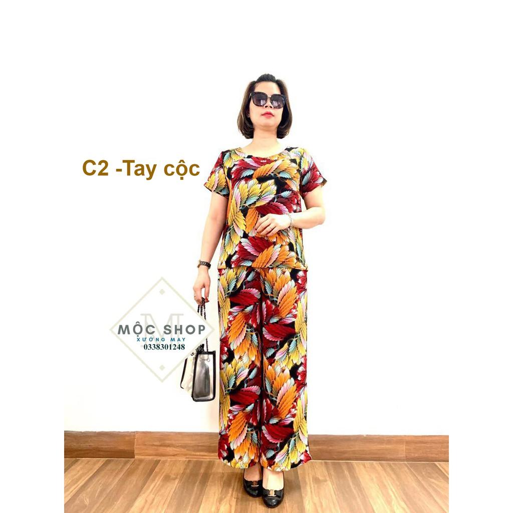 Đồ bộ trung niên Tay cộc cho Bà cho Mẹ