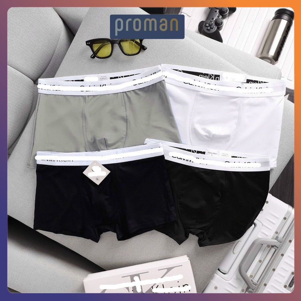Quần lót nam boxer thun lạnh cao cấp, quần sịp nam co dãn 4 chiều SD01 - PROMAN