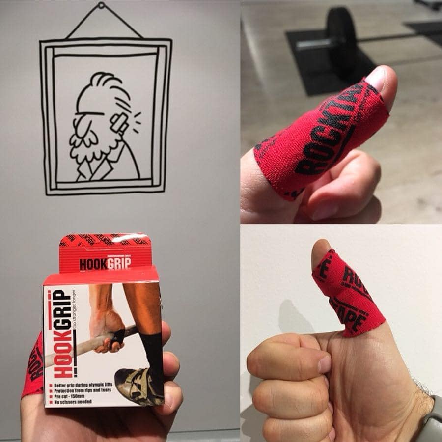 Băng Dán Bảo Vệ Ngón Tay HookGrip Tape Thumb Protection RockTape