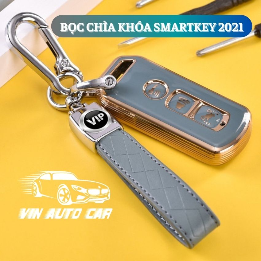 Bọc Chìa Khoa Smartkey Cho Xe SH , Sh Mode , Vision 2021 Bọc Smartkey mẫu Mới Chất Liệu Nhựa TPU đàn Hồi