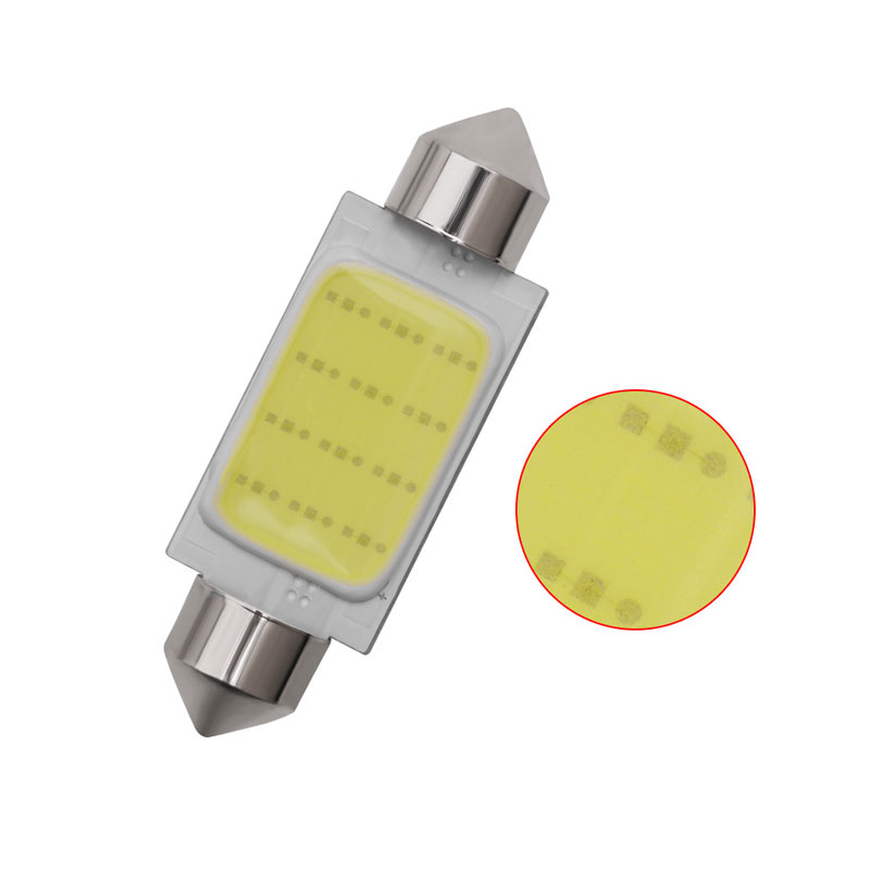 Bóng LED trần xe hơi chip COB festoon FCOB-12