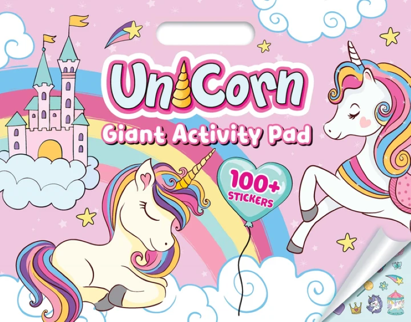 Sách Giant Activity Pad - Unicorn