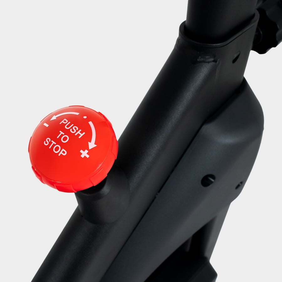 Xe đạp tập KINGSPORT Ready E-04 bánh đà 8kg, kháng lực từ tính êm ái, tích hợp đồng hồ đo lường chỉ số
