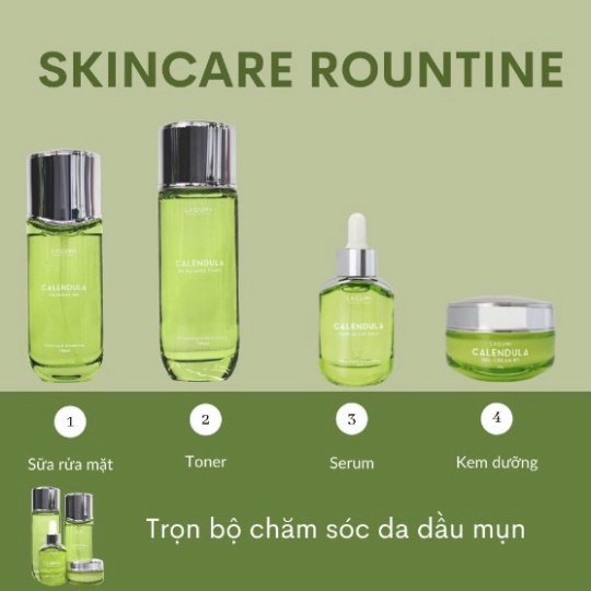 HCM - Serum siêu cấp ẩm và phục hồi da Lagumi Calendula Super HA & B5 30ml