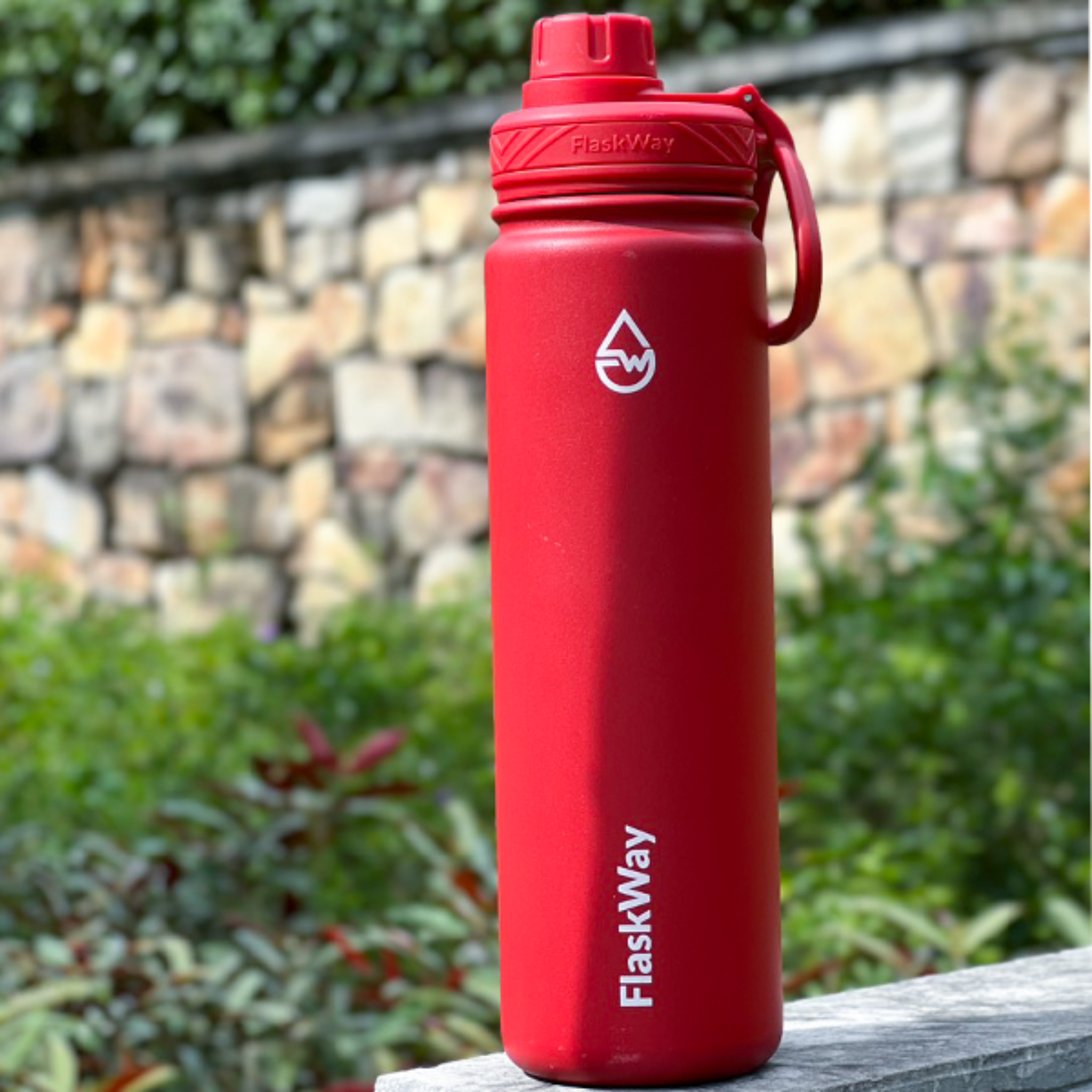 Bình giữ nhiệt FlaskWay Cherry Red 22oz