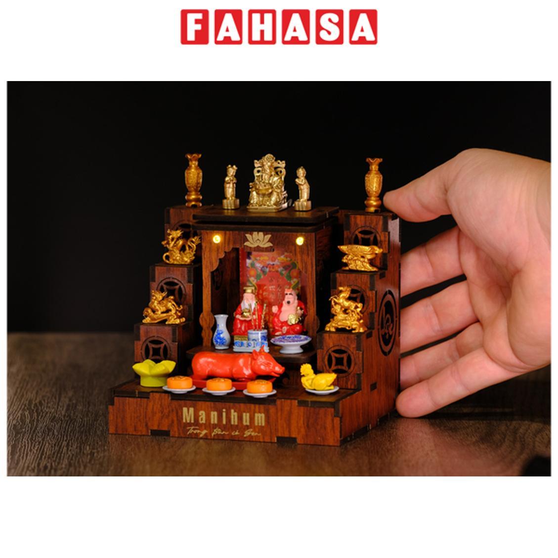 Phụ Kiện Bàn Thờ Mâm Cúng Heo Quay - Heo Đỏ Tấn Tài - Gà Vàng Tấn Lộc - Manihum BTLPK-01