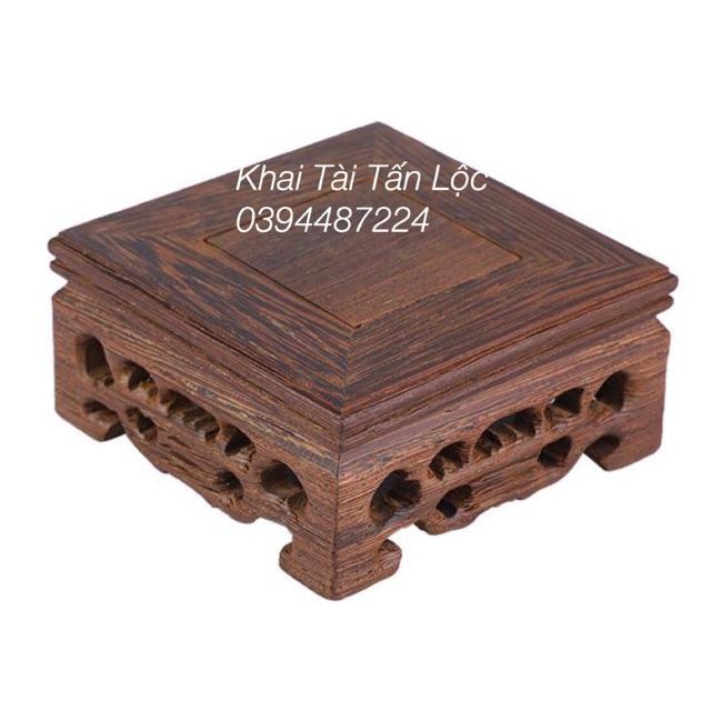 Đế gỗ vuông 10x10 cm