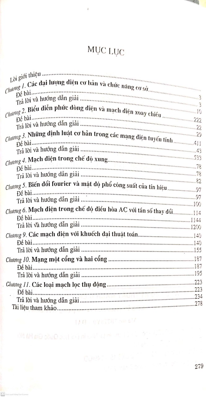 Combo Cơ Sở Kỹ Thuật Mạch Điện &amp; Điện Tử Tập 1 + Bài Tập ( Mạch ĐIện Cơ Bản)