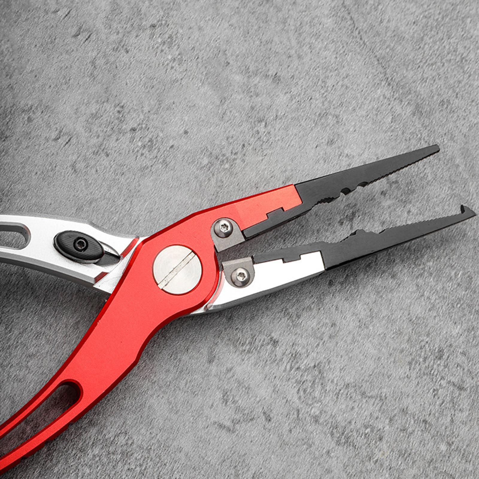 Fishing Pliers Hook Remover Lightweight with Storage Bag Sturdy Fish Gripper