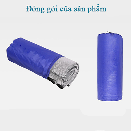 Thảm tráng bạc cách nhiệt 2,5mx2m đóng gói gọn nhẹ