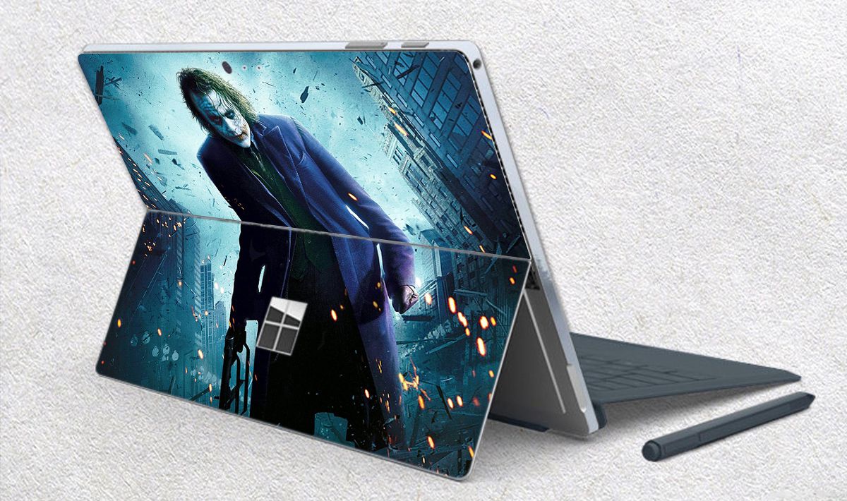 Skin dán hình Joker x02 cho Surface Go, Pro 2, Pro 3, Pro 4, Pro 5, Pro 6, Pro 7, Pro X