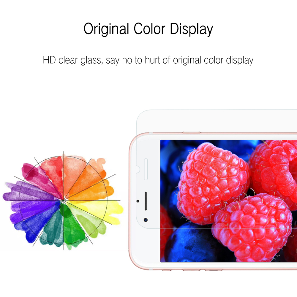 Miếng dán kính cường lực iPhone 7 Plus / 8 Plus hiệu Mercury H+ Pro - Hàng chính hãng