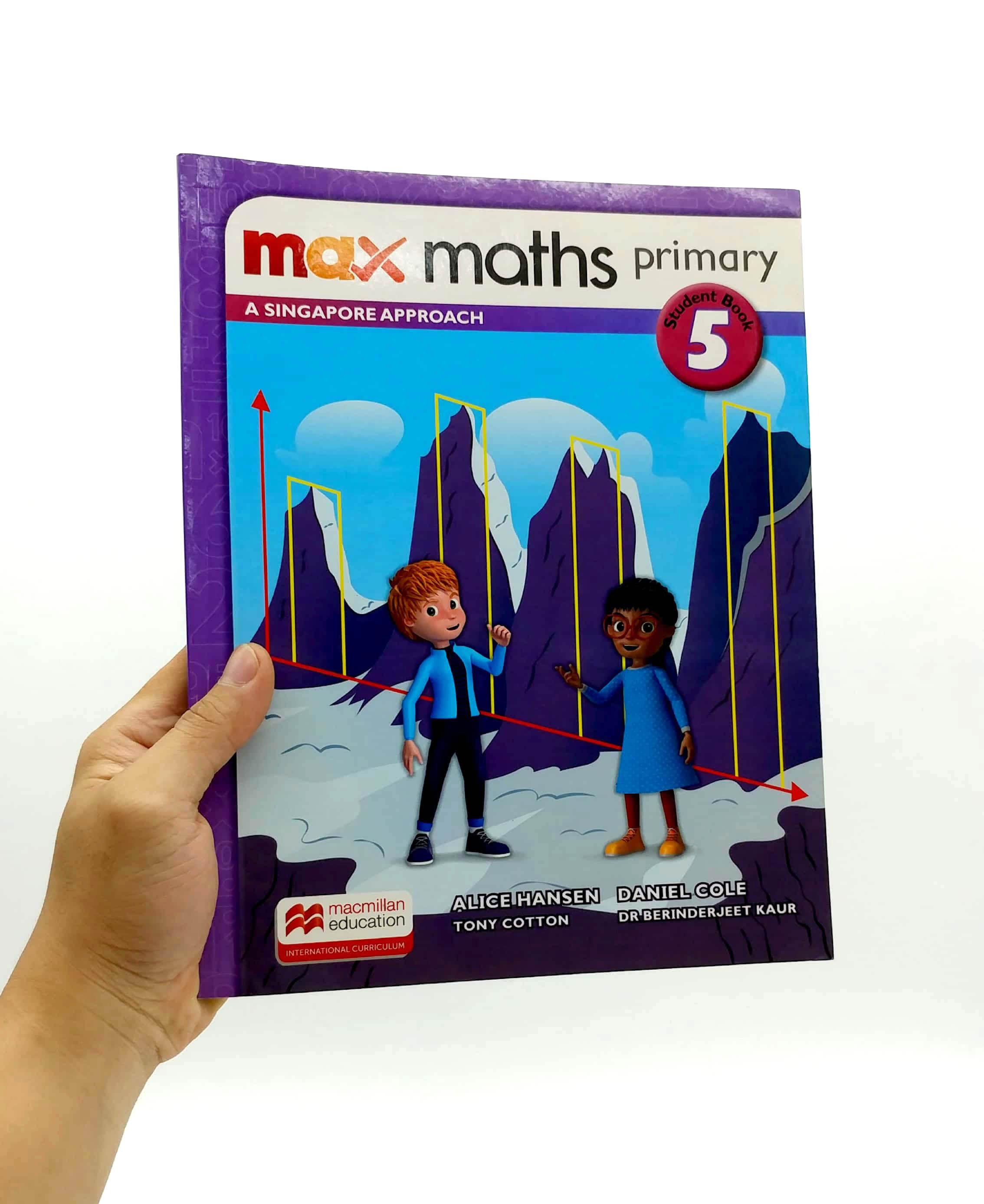 Sách ngoại văn: Max Maths Primary A Singapore Approach Grade 5 Student Book