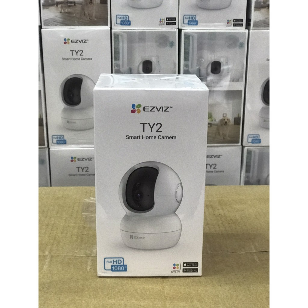 Camera IP Wifi Ezviz TY2 2M 1080p Quét 360 Độ Hồng Ngoại Đêm-Hàng chính hãng.