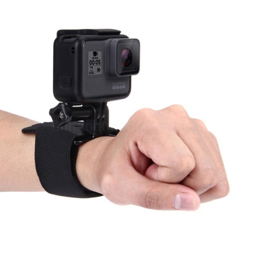 Dây đeo cổ tay cho camera hành trình, camera hành động - Dây đeo đầu cho EKEN H9r Gopro Xiaomi Andoer 4k q3h/ SJcam