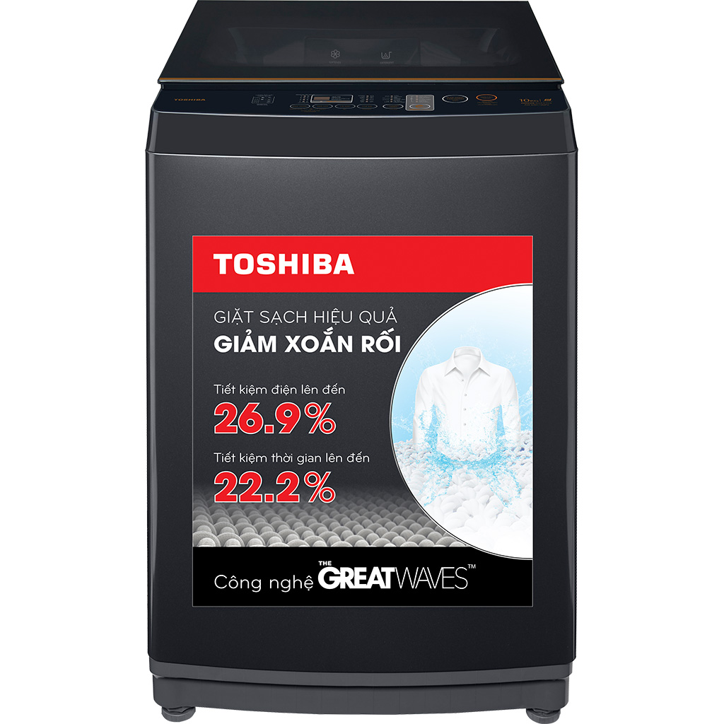 Máy giặt Toshiba Inverter 10 kg AW-DM1100PV(KK) - Hàng chính hãng