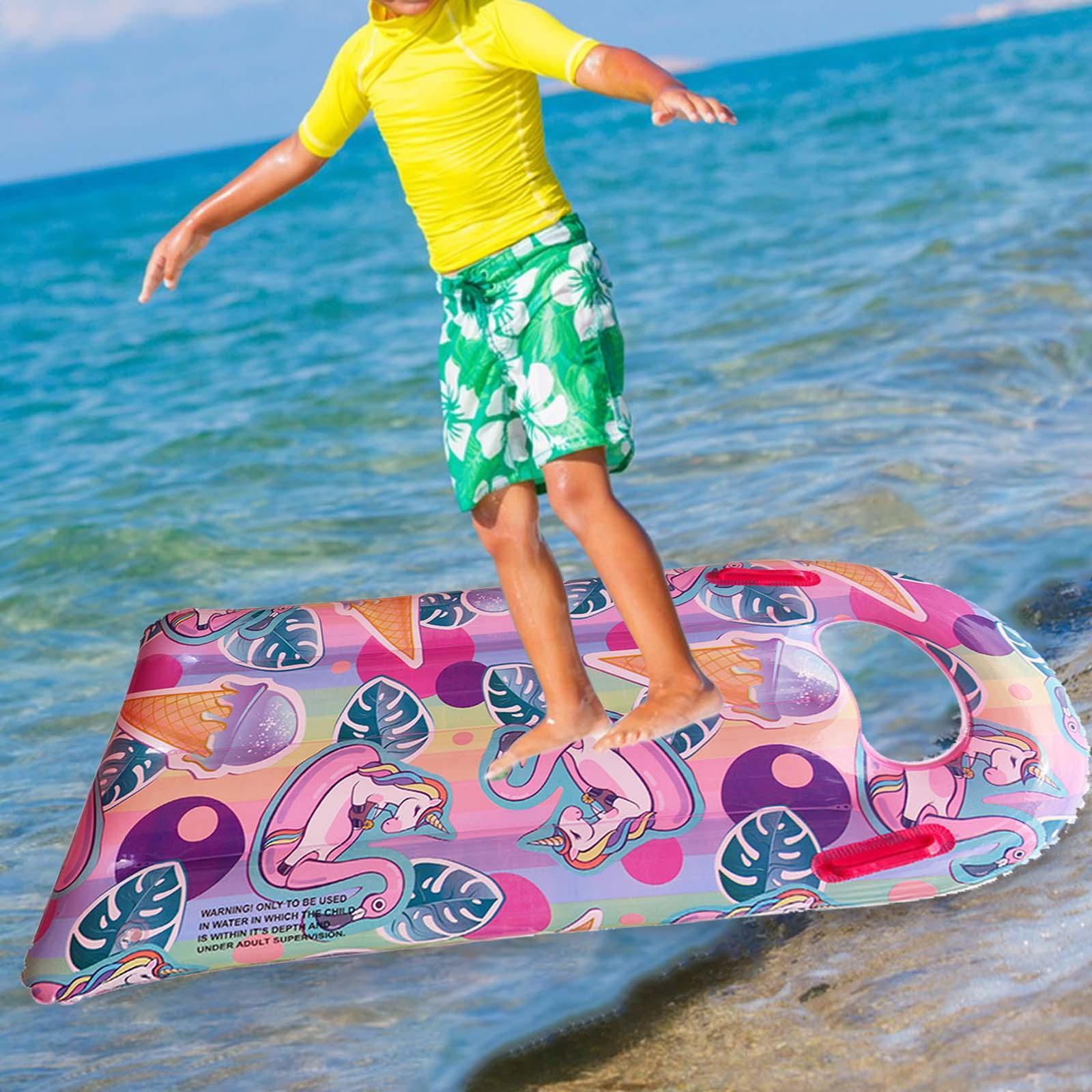 Inflatable Surfboard for Kids  Portable for Summer Beach Water Sports