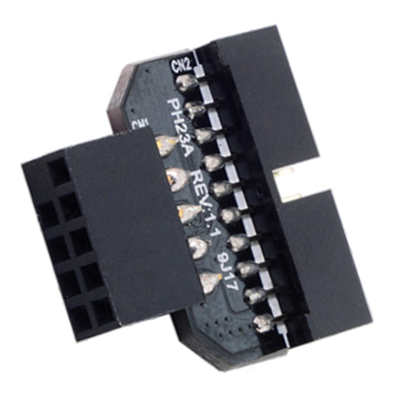 USB 2.0 9 Pin to USB 3.0 19 Pin Adapter USB Adapter for Motherboard Accessory Parts