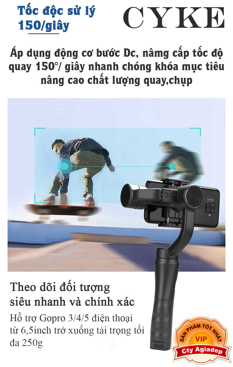 [Tổng hợp] Gimbal chống rung quay phim chụp ảnh mượt mà cho Vloger. Youtuber, Tiktoker