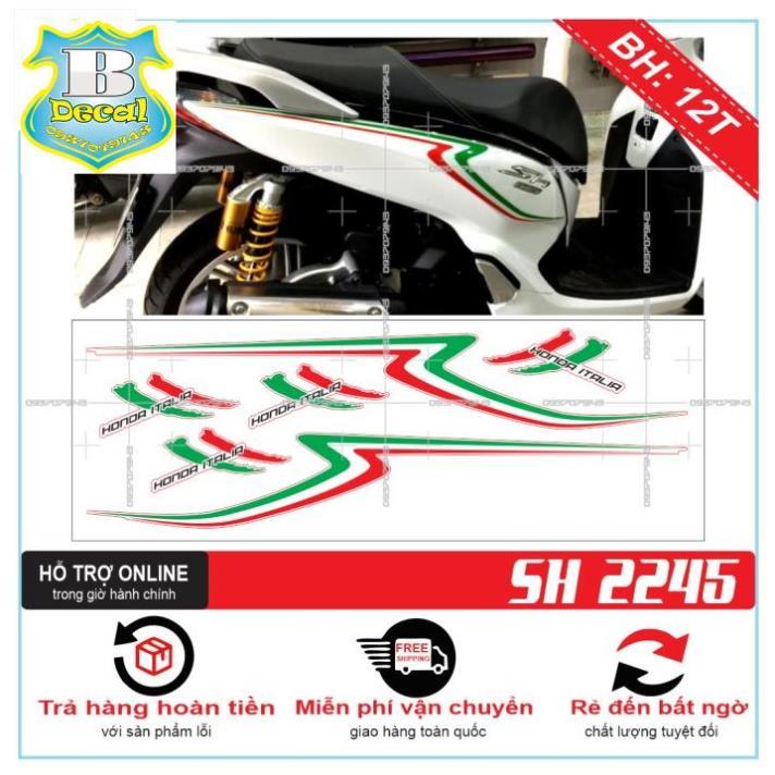 TEM XE SH 300I IN DECAL TRONG