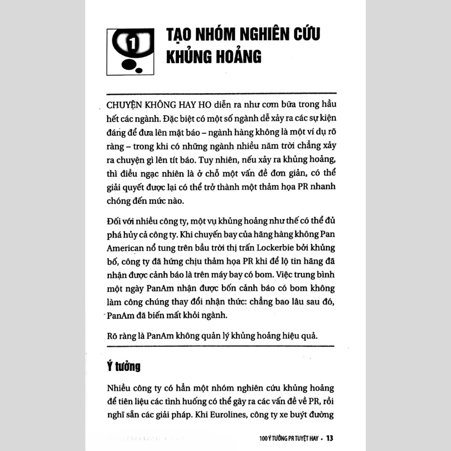 100 Ý Tưởng PR Tuyệt Hay