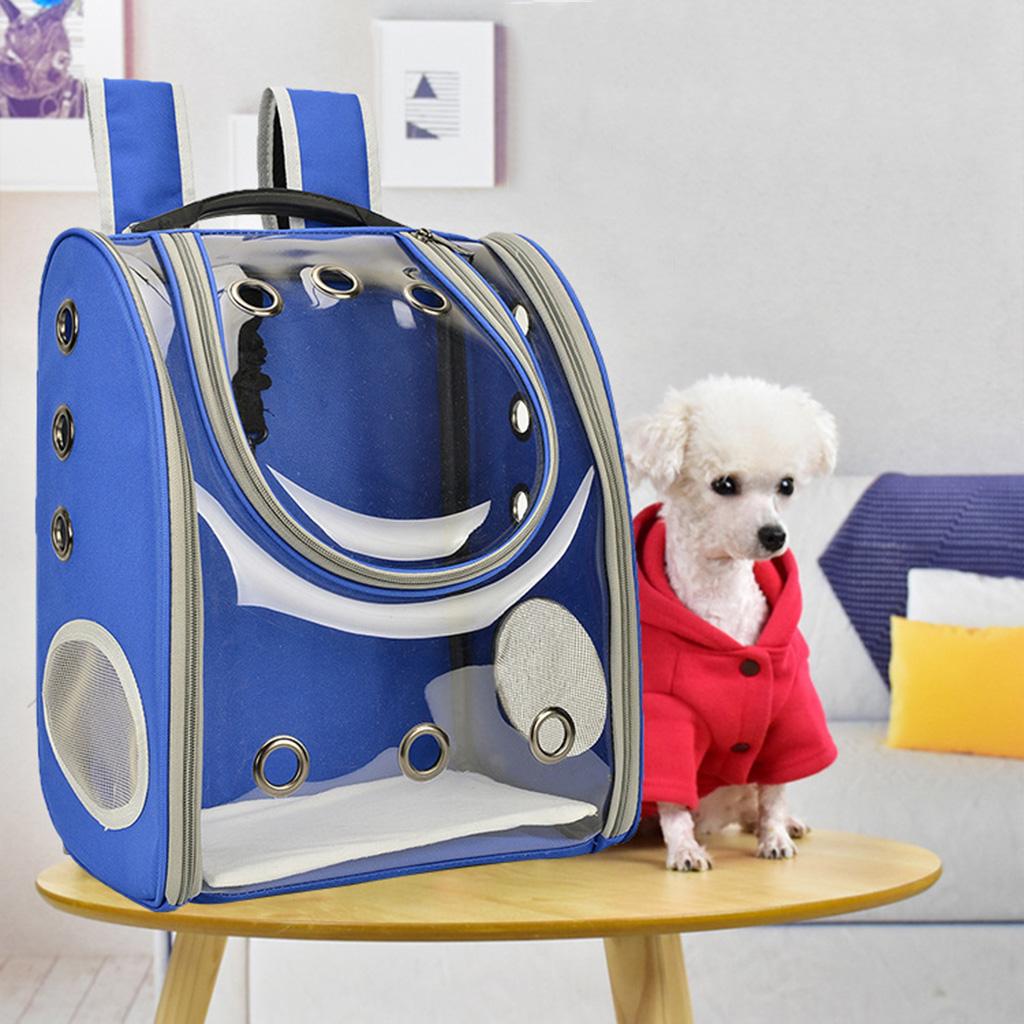 Pet Cat Dog Carrier Bag Backpack Travel Kennel Handbag Puppy Bag Crate Red