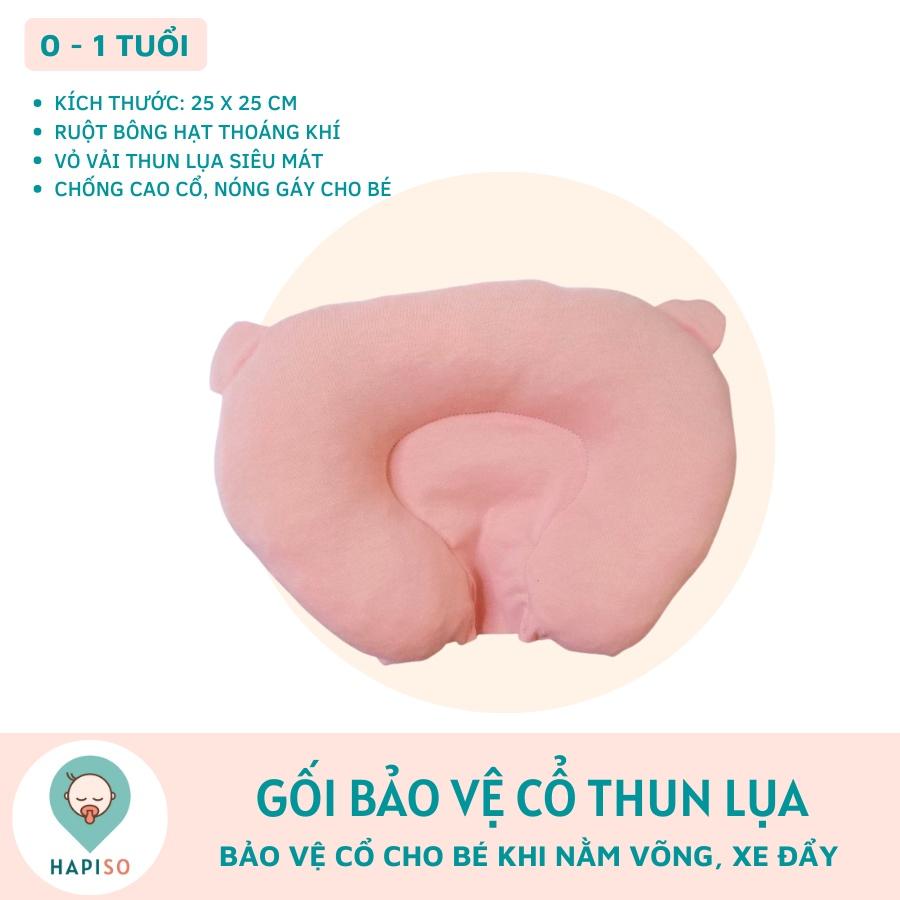 Gối Bảo Vệ Cổ Thun Lụa Hapiso