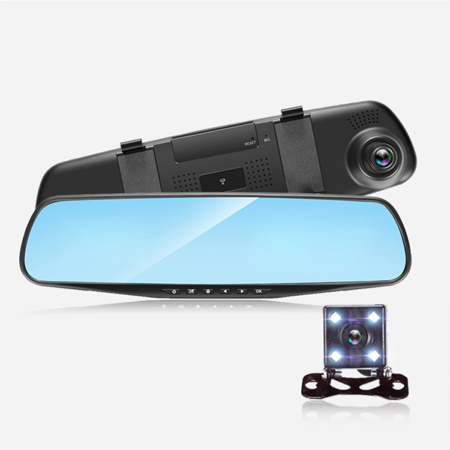 Camera hành trình ô tô xe hơi CAR365 Chính Hãng, Màn 4.3 inch Có cả cam trước và cam sau tiện lợi, Chất lượng Full HD 1080 -CAR19