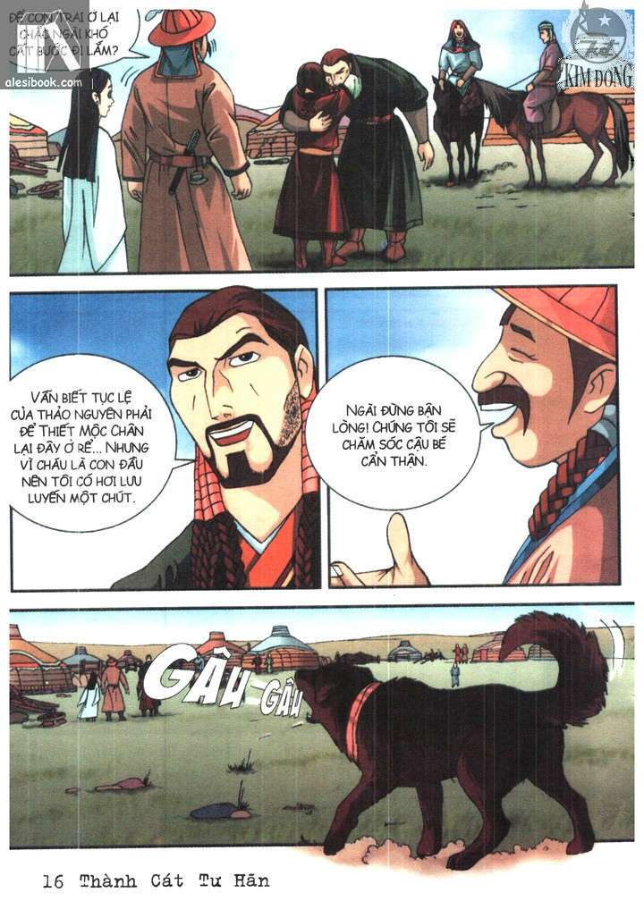 thành cát tư hãn chapter 9 14