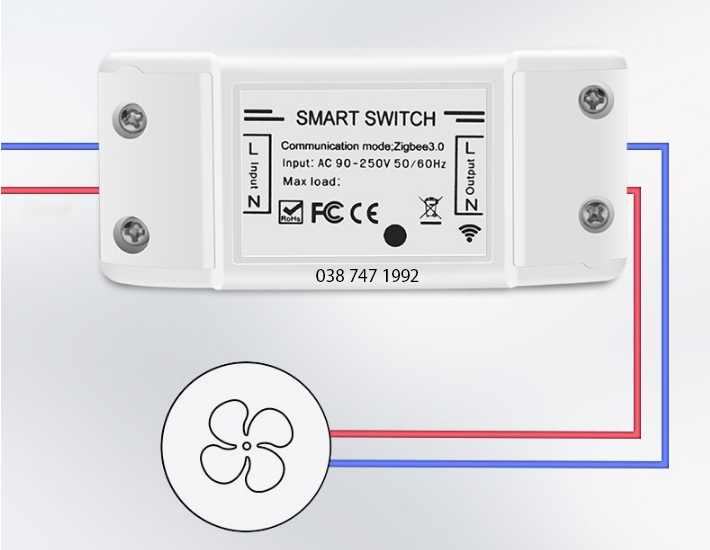 Công Tắc Điều Khiển Từ Xa 10A Zigbee 3.0 XH-01 (Hỗ trợ Homeassistant)