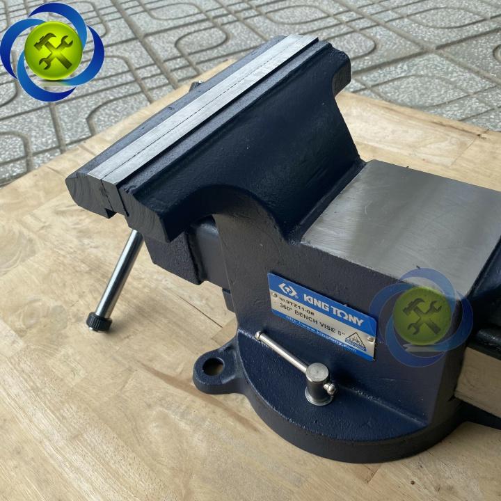 Ê tô kẹp mâm xoay Kingtony 9TZ11-08 hàm mở 225mm