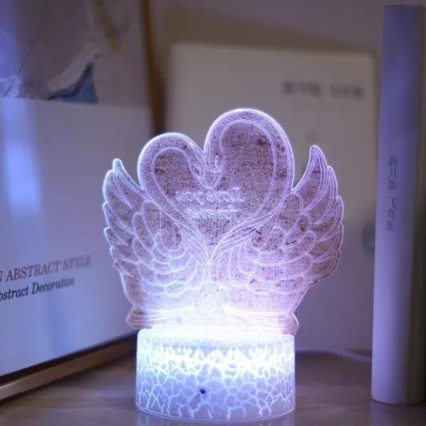 đèn ngủ led 3d - trang trí bàn - quà tặng độc đáo