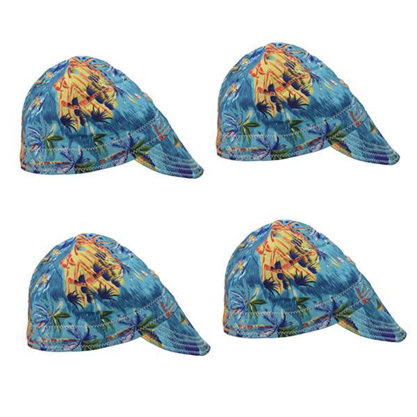 4pcs High Quality Welding Protective Hat   Welder Flame Retardant Cotton