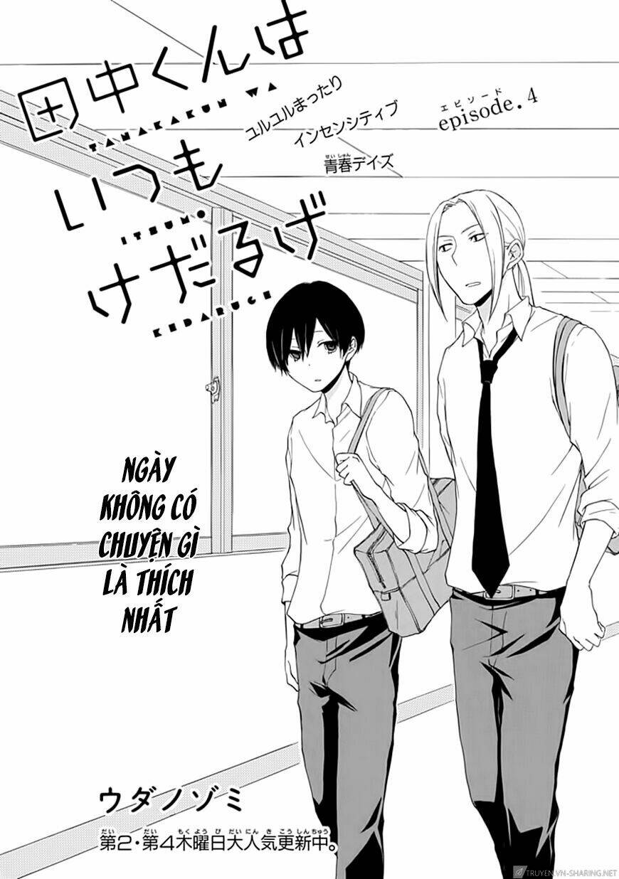 tanaka kun lúc nào cũng bơ phờ chapter 4 5