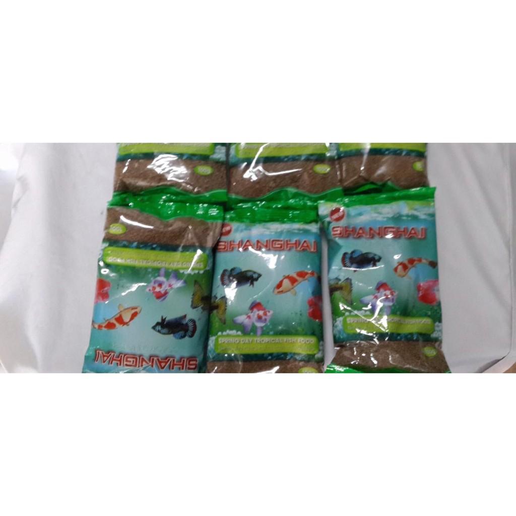 Thức ăn nuôi cá SangHai gói 100g