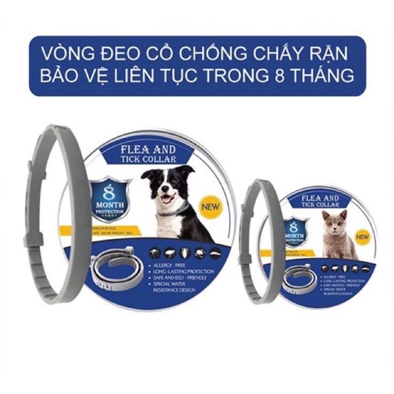 Vòng Cổ Trị Ve Rận Flear Tick Collar Cho Chó Và Mèo