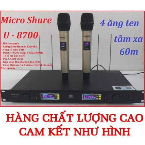 Mic Không Dây Shu re U8700