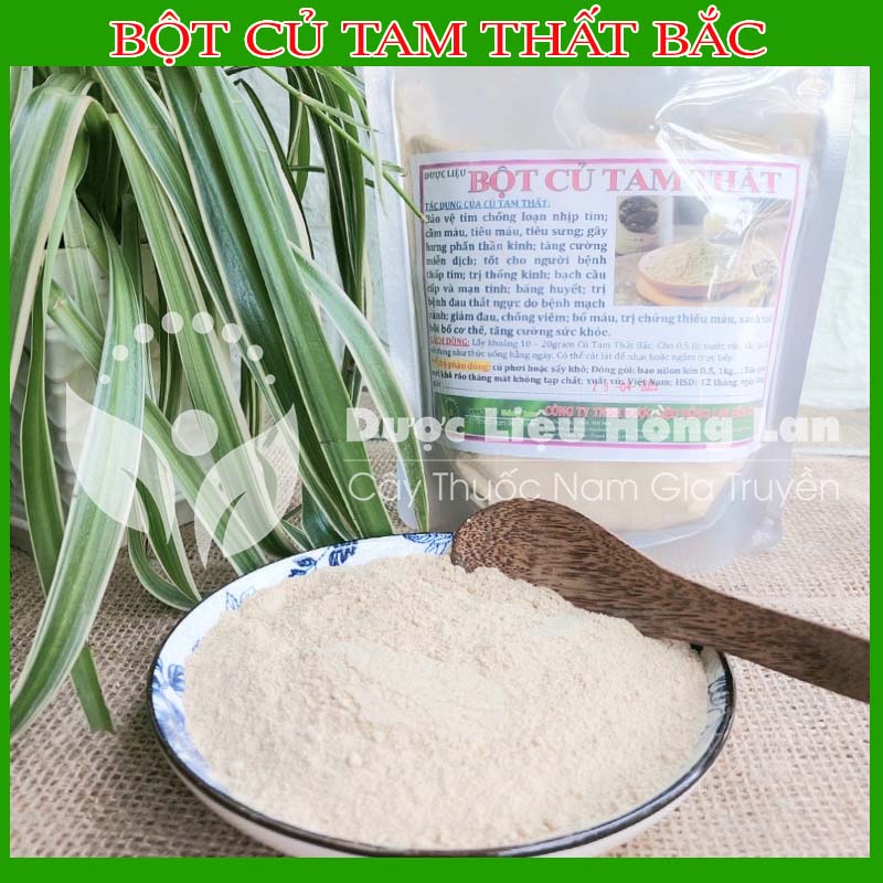 500g Bột Củ Tam Thất Bắc sấy lạnh loại 1