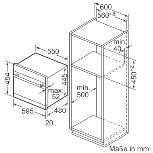 Máy Rửa Chén Bát BOSCH HMH.SKS62E32EU - Hàng Chính Hãng