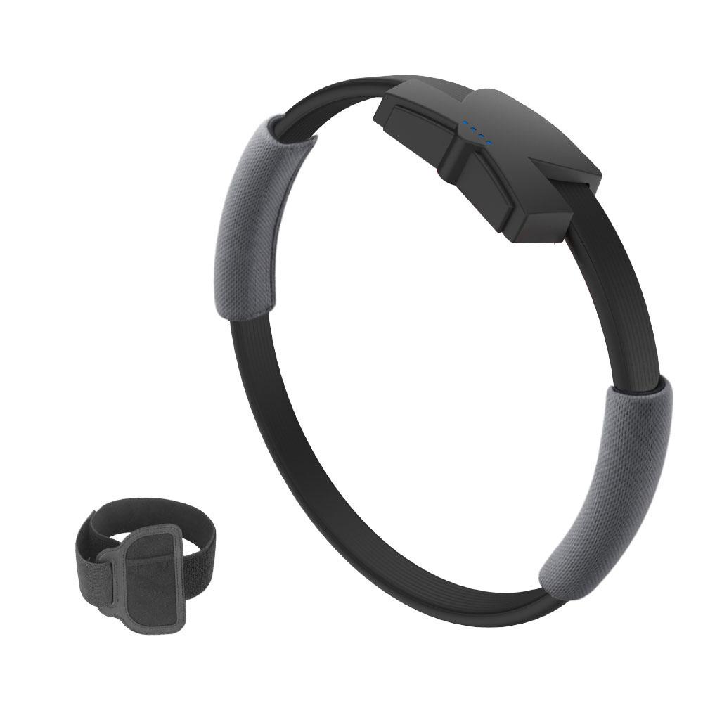 Compatible with Nintendo Switch Ring Fit with Adjustable Elastic Leg Strap Sport Band Adventure Fitness Sensor