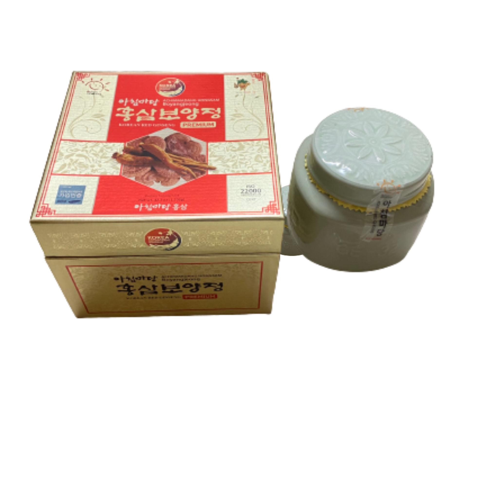 Cao hồng sâm linh chi Achimmadang hàn quốc thượng hạng hũ 1kg