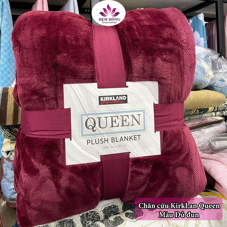 Chăn lông Kirkland Queen cao cấp Costco Mỹ