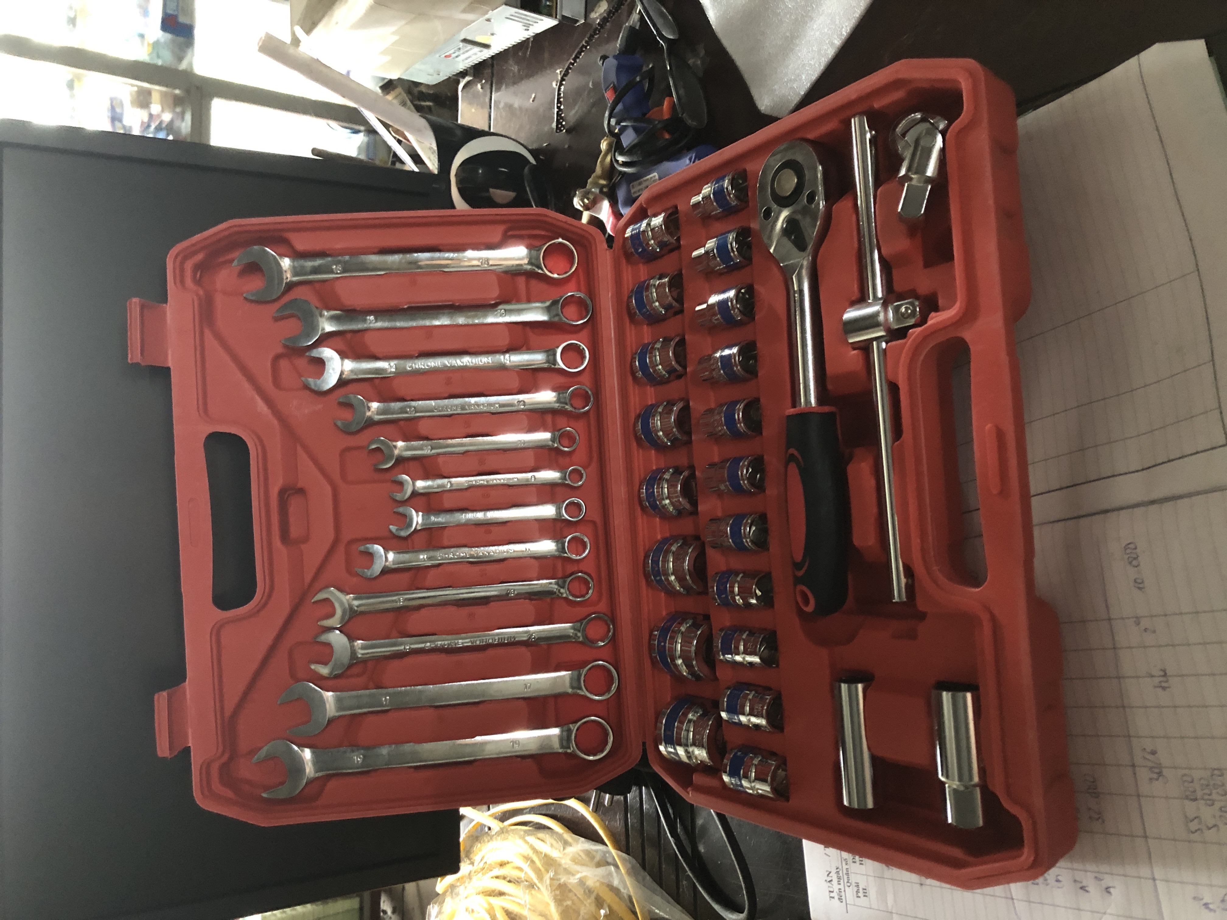 Bộ khẩu 37 chi tiết