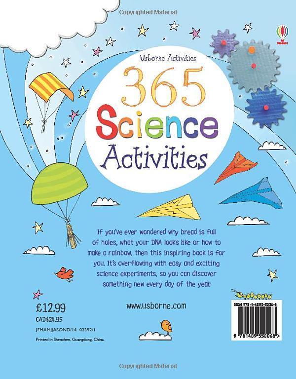 Sách tiếng Anh - Usborne 365 Science Activities