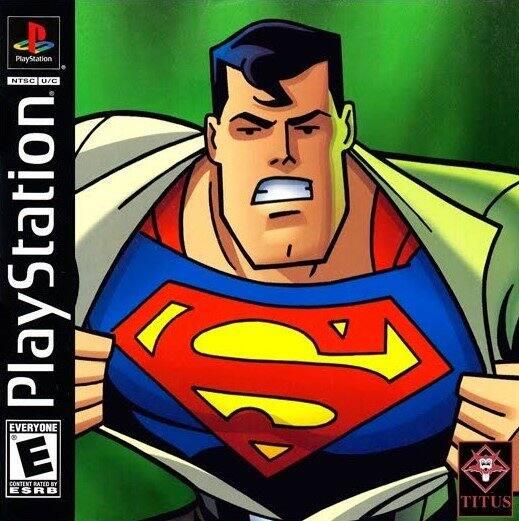 Game ps1 superman